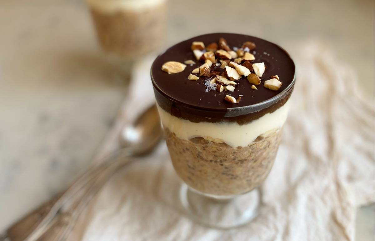 Banoffee Overnight Oats