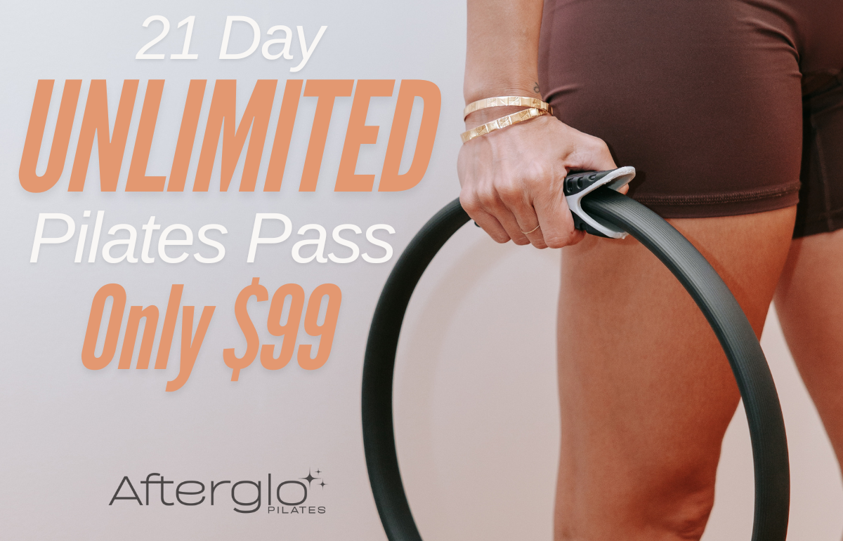 Afterglo Pilates - 21 Days Unlimited Pilates Pass - $99