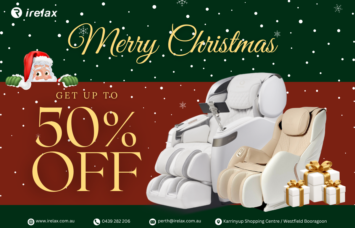 Up to 50% off OGAWA Massage Chairs at iRelax